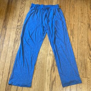 Daniel Buchler Men's M Blue/Gray Pajama Bottoms